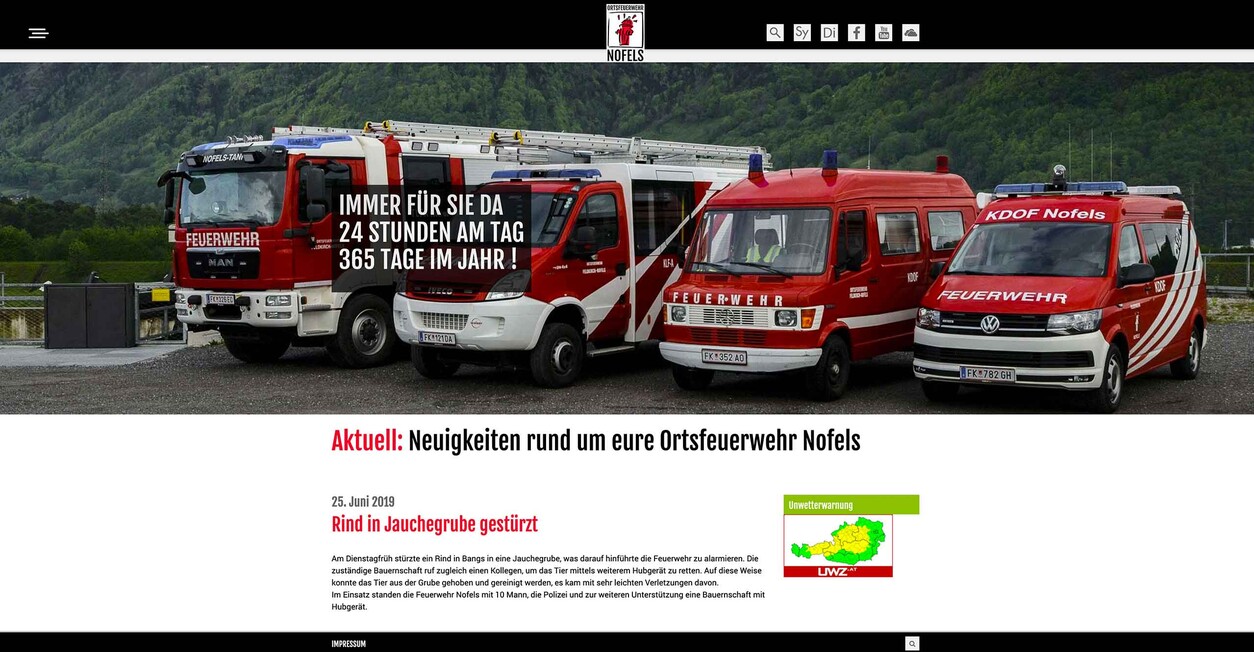 eboxx webdesign ortsfeuerwehr nofels