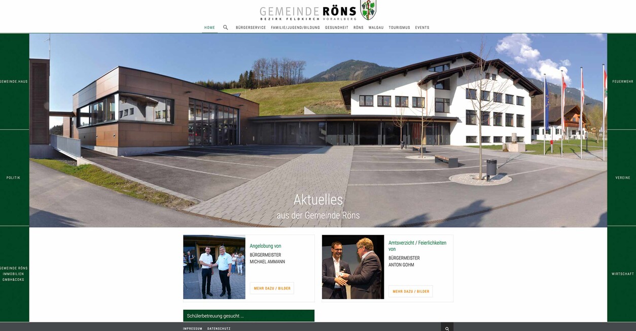 eboxx® webdesign gemeinde röns